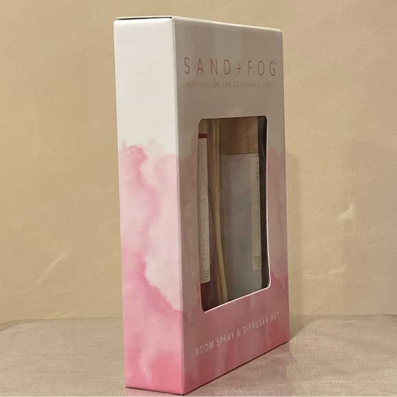 Sand + Fog Room Spray & Diffuser Set Rosewood Spray & Point Loma Diffuser 100ml - Picture 6 of 11